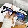 New Mens Small Frame Square Glasses Anti Blue Light Eyewear Retro Anti Radiation Eyeglasses for Women Fashion