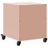 Pink Nightstand 36 x 38.5 x 43.5 cm Steel