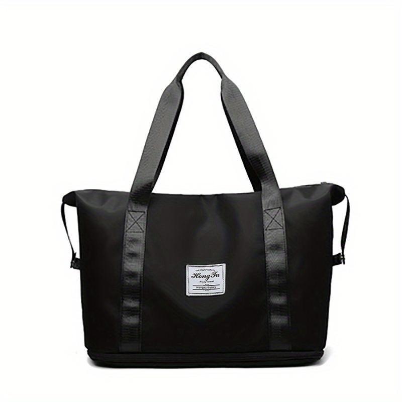 Large Capacity Folding Travel Bag Luggage Gym Handbag Shoulder Bag for Women Men Storage Short Distance Portable Travel Tote Bag