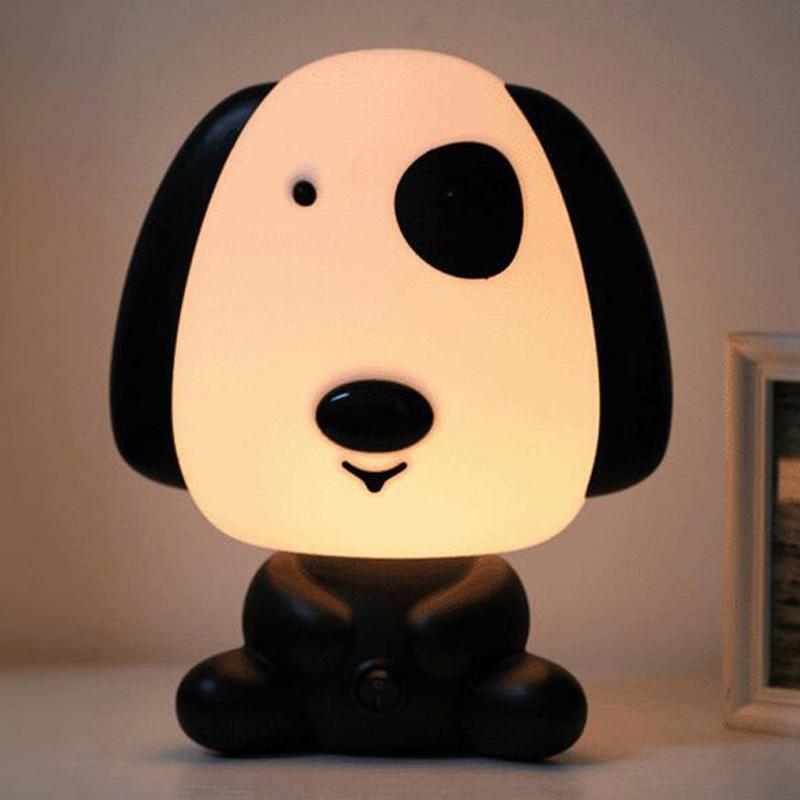 Lampy do sypialni dla dzieci lampka nocna zwierzęta kreskówkowe Panda pcv plastikowa lampa uśpienia Led Kid żarówka lampka nocna dla dzieci wtyczka EU/US