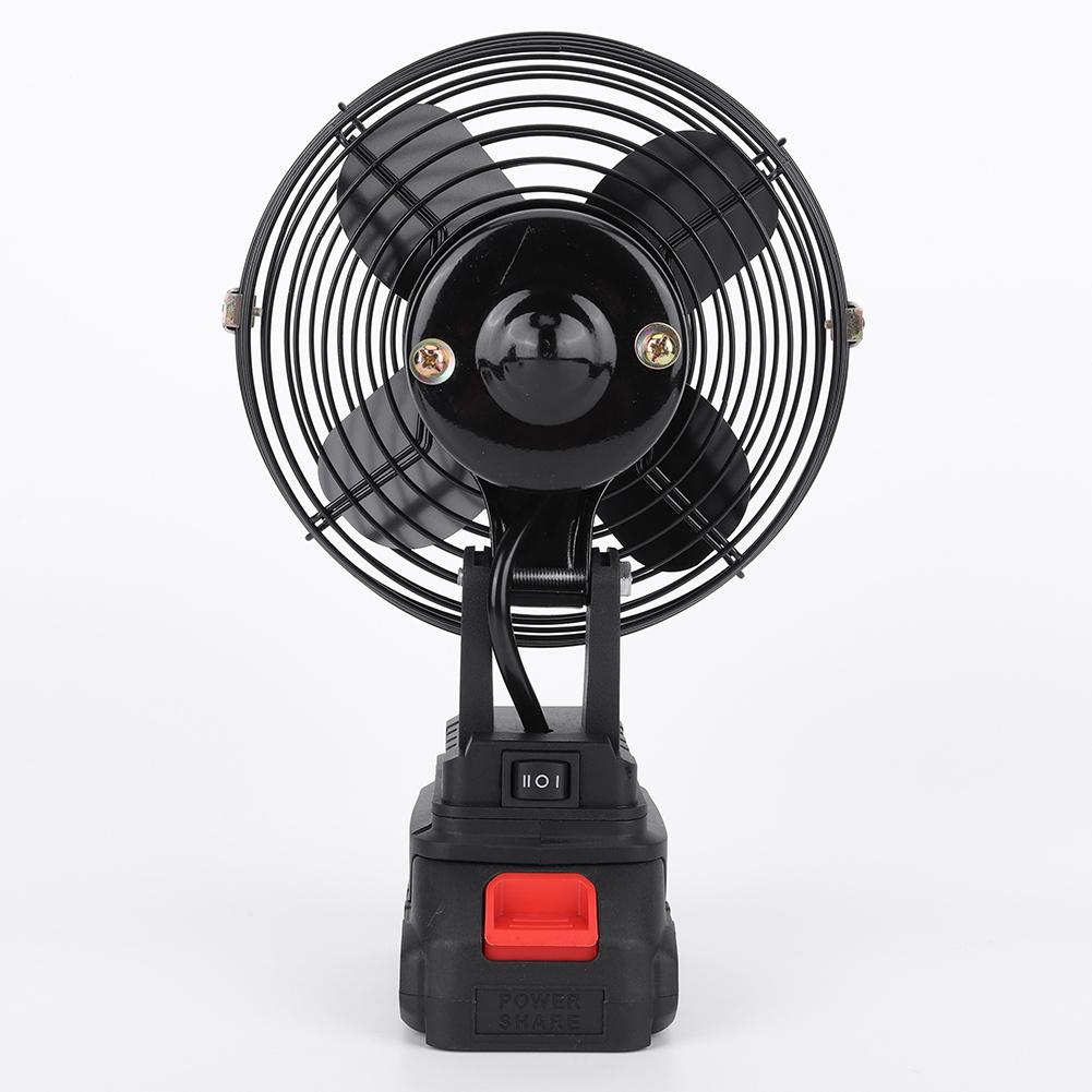 Battery Operated Fan Rechargeable Portable Camping Fan 2 Speed Settings Lithium Battery Desk Fan for Outdoor Travel