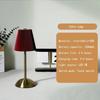 Creative LED Pleated Fabric Lampshade Bedroom Bedside Lamp USB Charging Model Touch Night Light Living Room Small Table Lamp