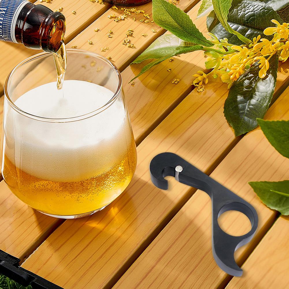 1/2/3/5PCS One-handed Bottle Opener Magnetic Bottle Opener Portable Beer Opener for Kitchen Bar or Restaurant Gift for Men