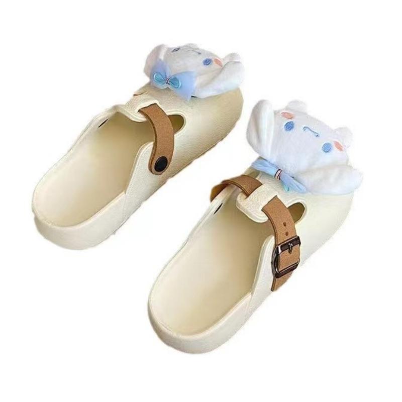 Yugui Dog Wears Bag Head Slippers In Early Autumn, Versatile, Soft, Trimmed Hook, Comfortable, Flat Bottom and Half Drag