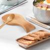 Wooden Spoon Holder Stove Spoon Rest Farmhouse Utensil Holder Kitchen Counter Decor For Cooking Restaurant Buffet Barbecue