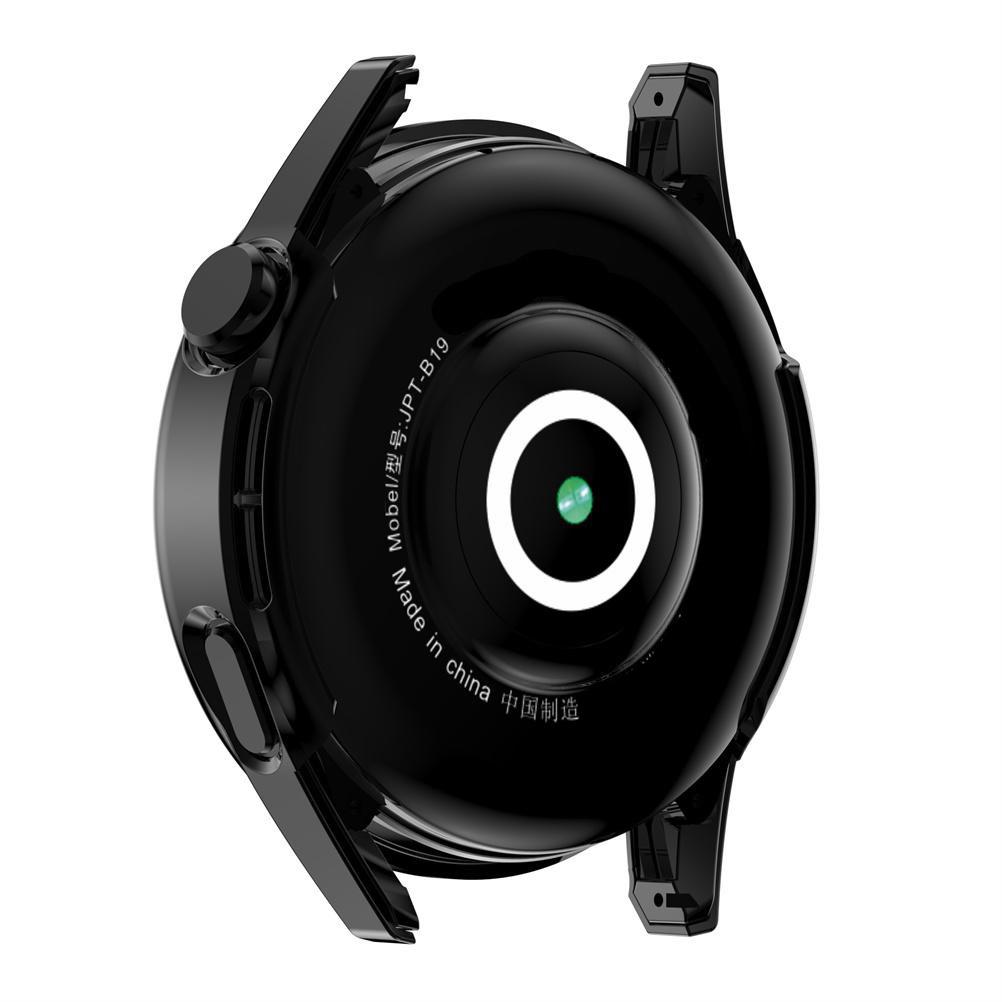 PC Frame Tempered Glass Case Compatible for Huawei Watch GT3 42mm 46mm Smartwatch Shockproof  Covers