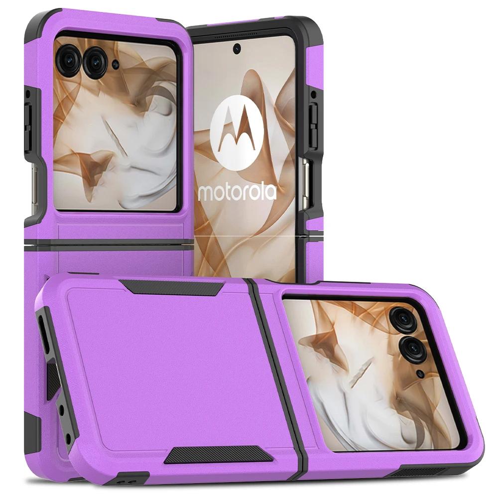 Heavy Duty Armor OTT-BOX Phone Case For Motorola Moto Razr 70 60 50 Razr 2026 2025 2025 Enhanced Shockproof Bumper Protect Cover