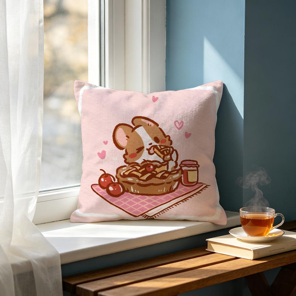 Cute Llazy corgied Cushion Cover Cushion Cover Set Pcs x x x Pillowcase Decorative Sofa Home Decor