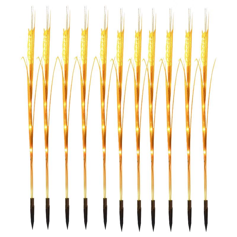 Solar Powered LED Wheat Spike Garden Lights