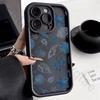Marine Animals Sea Elements Phone Case For iPhone 11 13 17 15 12 14 Pro Max air Plus SE Soft Matte Cover