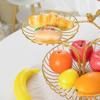3-stufiger Obstkorbhalter Dekorative Obstschale Ständer Metallständer Tischplattenhalter Für Gemüse Brot Snack Organizer