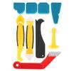 9pc Set Caulking Finisher Tool Multi Functional Silicone Sealant Spatula Scraper Filler Kit