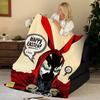 Comic S-Spawn Throw Flannel Blanket, Soft Warm, Durable & Washable Cute Cool