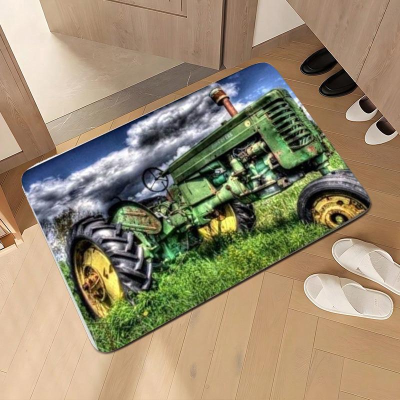 RV Travel Door Mat Outdoor Camping Pad Non-slip Bathroom Kitchen Entrance Decoration Carpet Indoor Living Room Area Welcome Rug