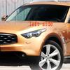 Fit For Infiniti FX35 FX37 FX50 2009 2010 2011 2012 2013 Car Light Rear Base House Front Headlight Back Housing