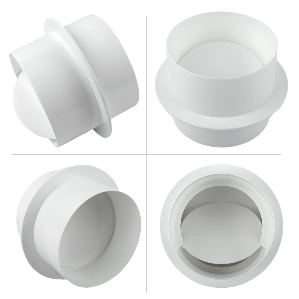 100mm Check Valve 150mm 200mm 80mm For Bathroom Fan