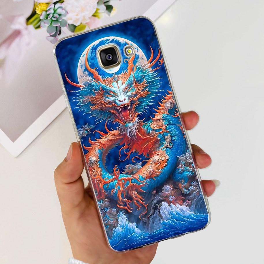 For Samsung Galaxy A3 2016 Case A310F Popular Flower Transparent Silicone Phone Back Cover For Samsung A3 2017 A320F A320Y Funda