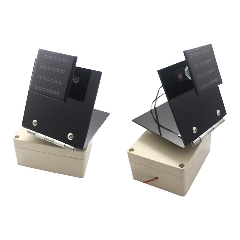 5V DC Powered Light-Finding Sensor Module for Solar Applications Featuring Dual Probes and Smooth Reduction Motor
