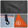 Dome Camping Tent for 4 Persons Grey and Orange Waterproof
