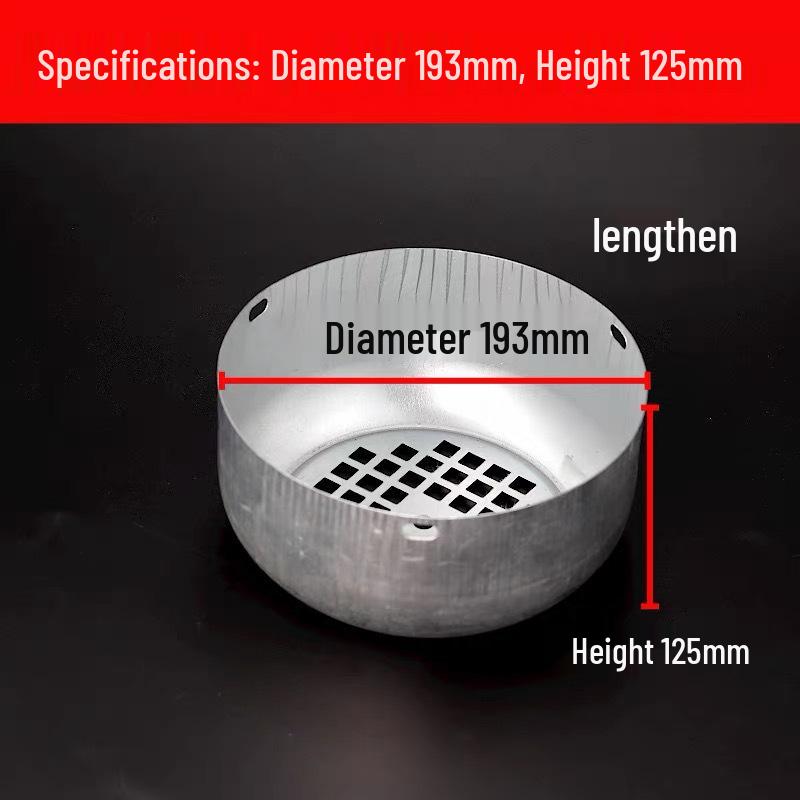 Einphasenmotor Lüfterabdeckung Kappe, Blech Lüfterabdeckung, Modell 138/YL90