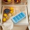 Covered Silicone Ices Cubes Tray For Freezing Storage Box Ices Block Mold