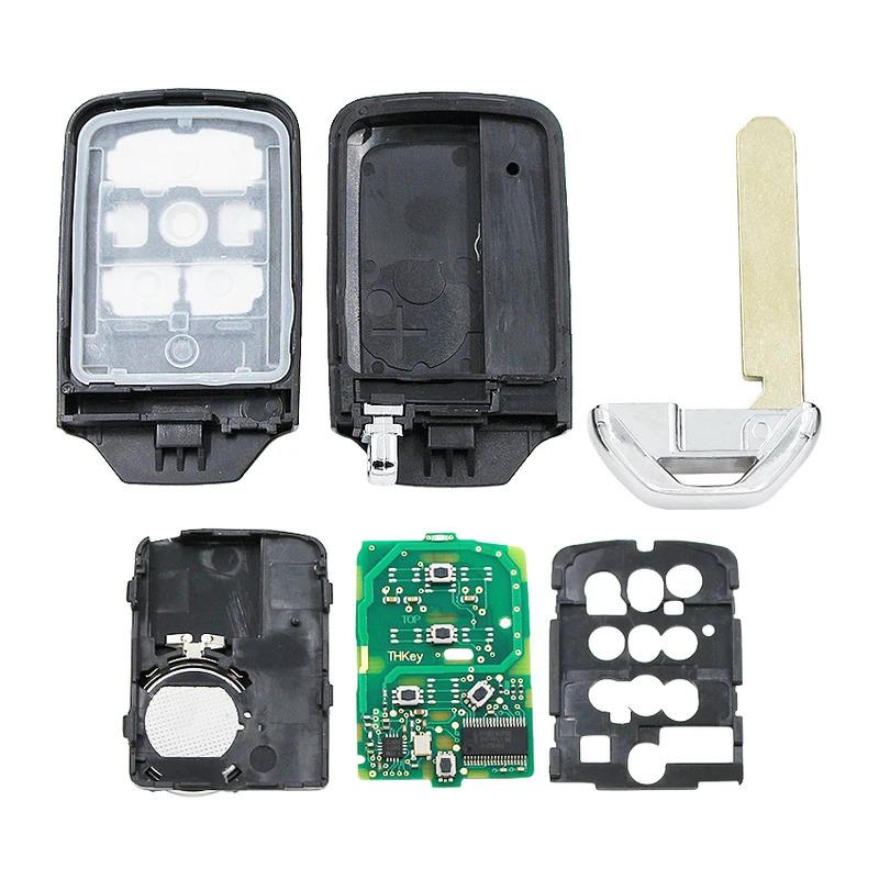 4 1/5 Button Smart Remote SUV Key Fobfor Honda Piot CR-V Civic 2016 2017 2018 433MHz Id47 Chip FCC: Kr5v2x Key
