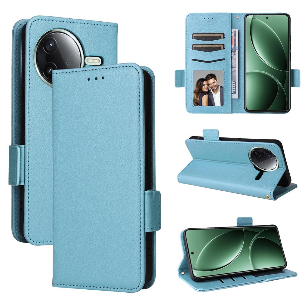 Flip Cover for Xiaomi Poco F7 Ultra PU Leather Full-Body Protection [RFID Blocking] Phone Case