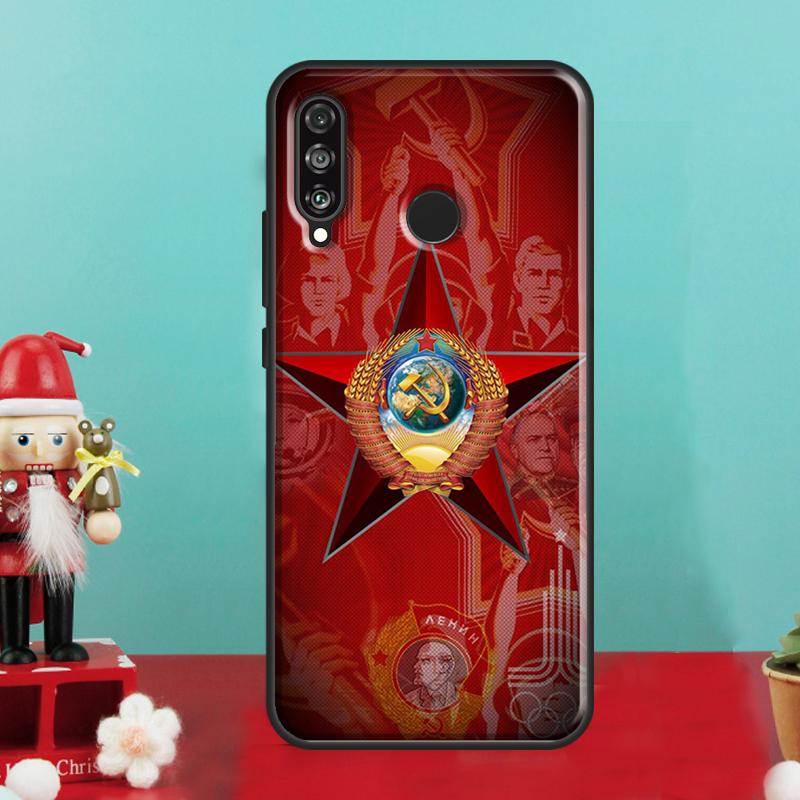 Coat Of Arms Russian CCCP Flag For Huawei Nova 7i 8i 11i 12i 12s 9 10 SE Y90 Y60 Y70 Y72 Y61 Y91 P30 P40 Lite P60 Pro Case