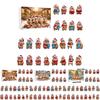 Festive Acrylic Capybara Christmas Countdown Blind Box Fun Collectible For All Ages