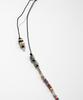 Kijiko Ke908. Nomad Mix Beads Necklace Aqua Blue