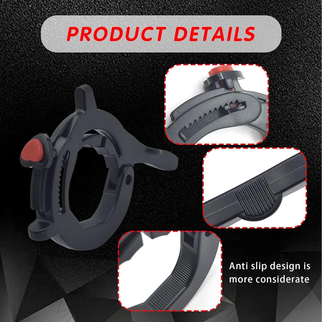 Motorcycle Cruise Control Throttle Clamp Clip Retainer High Grade Aluminum Lock Accelerator Assist Grips Motorcycle Accessories
