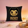 Popular BBendy and the Ink Machineing Cushion Cover Comfortable Durable Pillow Cover MultiScene for Home Office Car Sofa
