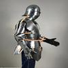 German Gothic Armor Suit Medieval Knight Half Body Armor Suit 15Th Century Larp Cosplay Armor Best Gift For Him