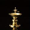 Dimmable Lamp Holder Alloy Oil Lamp Dish Cooking Oil Lamp Butter Lamp Home Worship Ever-burning Lamps for Indoor Use