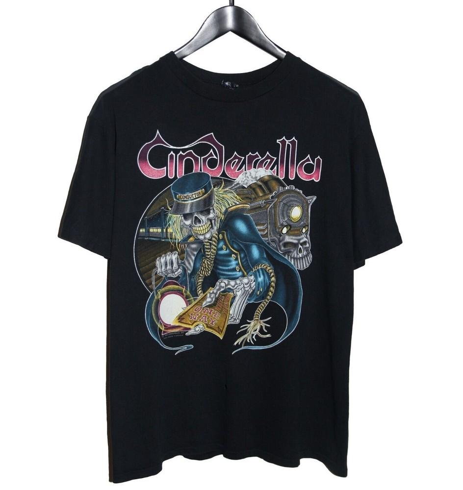 

Cinderella Heartbreak Station Tour Cotton Black All Size Unisex Shirt BL137 S