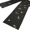 Used [New and Used Item] Great value!Fukuro Obi Saito Sansai Unused Pure Silk Nishijin Black Flower Gold Thread Semi-formal Casual High Quality Good