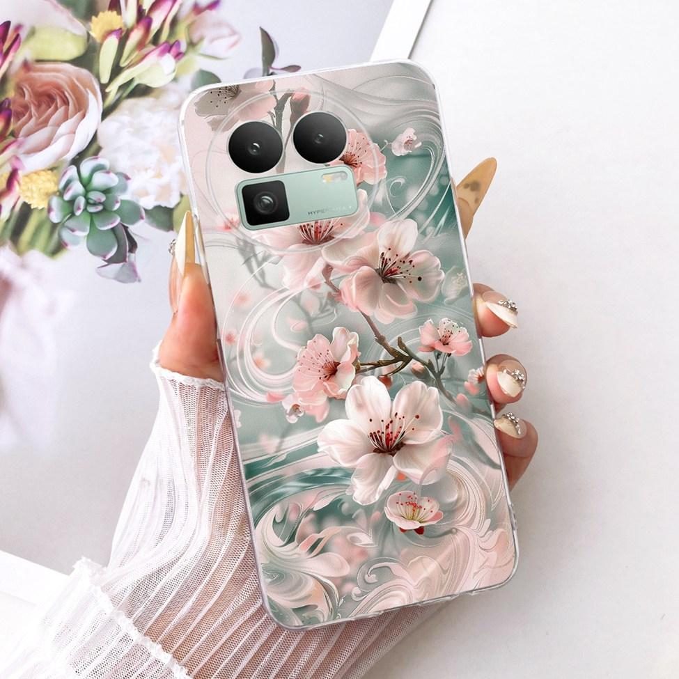 For Realme GT8 Case Cover Cute Cat Fashion Butterfly Luxury Painted Casing For Real me GT8 Bumper