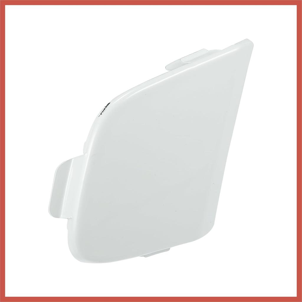 ACROPIX Car Front Bumper Tow Hook Cover BM5117A989 for Ford Focus MK3 2012 2013 2014 Tow Hook Eye Lid Cover Trailer Cap White Car Parts