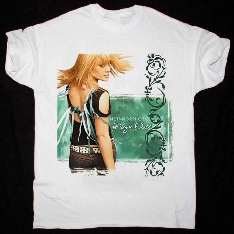 VTG HILARY DUFF Metamorphosis White Cotton S to 5XL Tee Shirt SN677 Unisex T-Shirt XXXXL