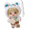Cartoon 20CM Plush Doll Headwear Plush Hat Cute Idol Doll Headwear  Toys Decor
