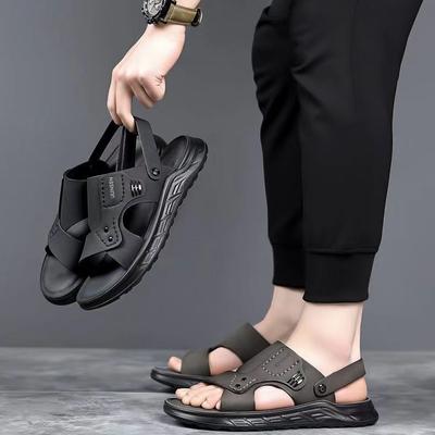 Herensandalen Zomer 2024 Schoenen voor Heren Buiten Stijlvol Kopen Antislip Uitverkoop Goedkoop Liquidatie Volwassene Hoge Kwaliteit Trend 39