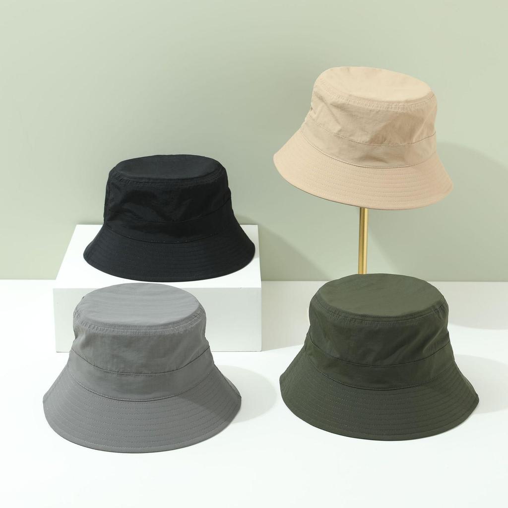 Men's Quick-Dry Water-Repellent Bucket Hat for Summer Outdoor Mountaineering, Sun Protection, Large Head Size
