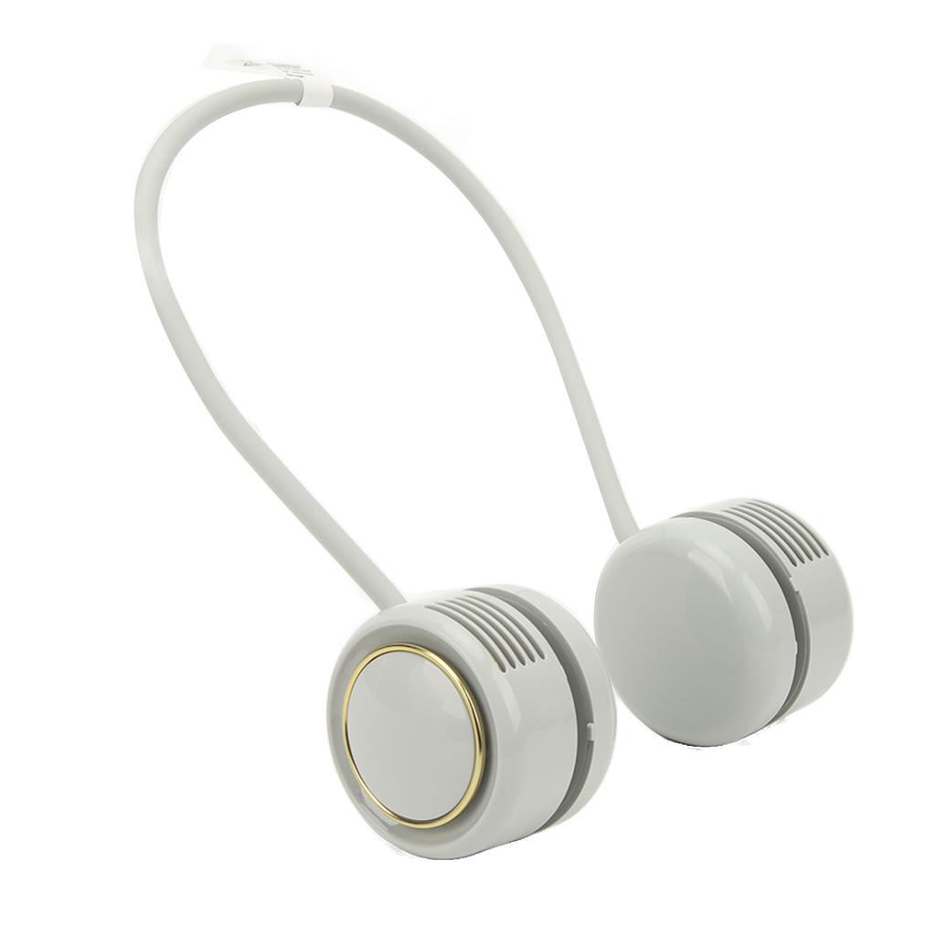 3 Gr Foldable Neck Hanging Fan Silent 3   Bladeless Folding Neck Hanging Fan for School 1600mAh