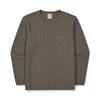 SNOWPEAK Delta Peak Waffle Sweatshirt Dark Khaki (S25FMTHT16)