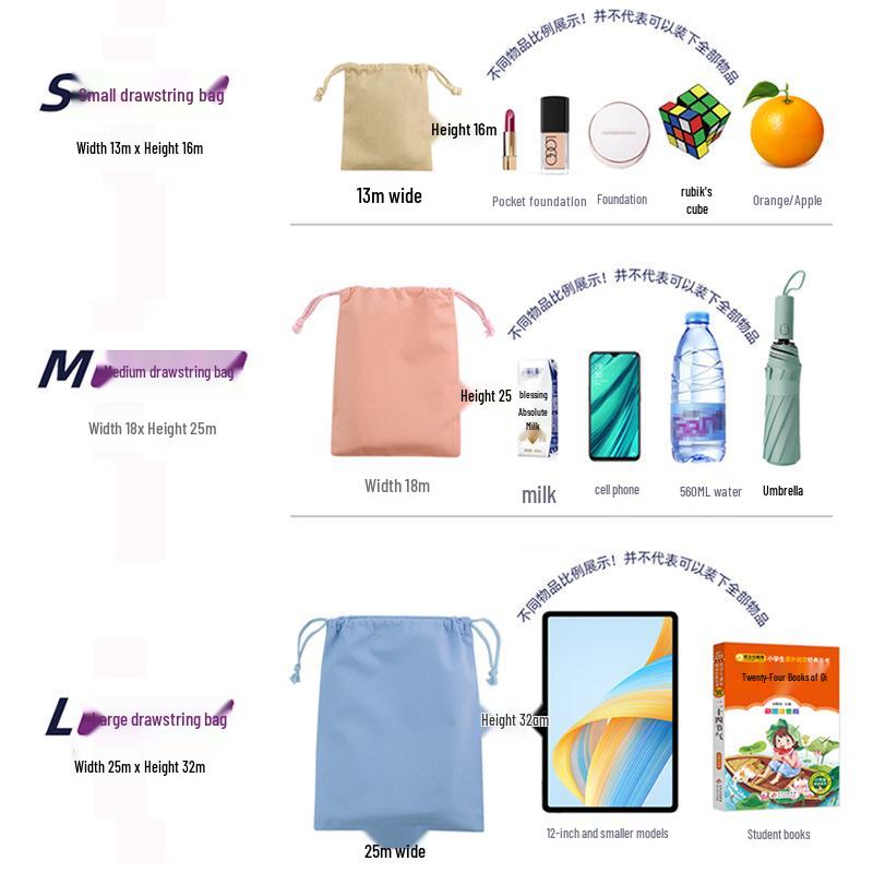 Canvas-Kordelzugbeutel für Geschenke und Aufbewahrung mit individuellem Logo und Designoptionen