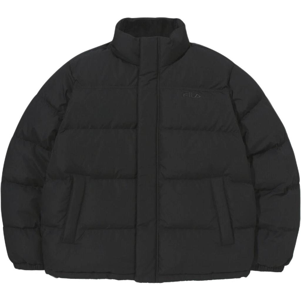 New FILA Down Jackets Unisex Black FS2DJG4102X-BLK