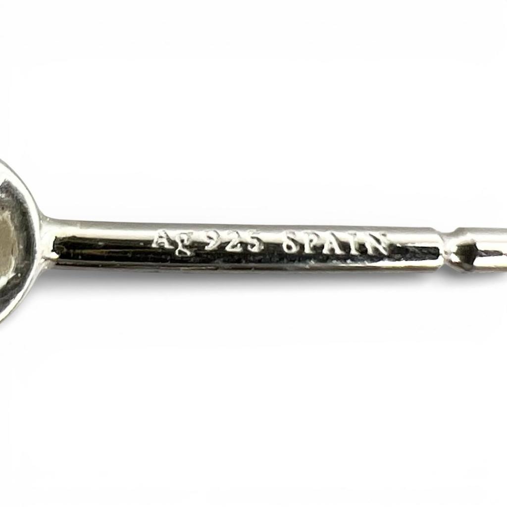 Excellent TIFFANY&Co. Pierce By the yard Open heart drop Silver AG925 Women Used