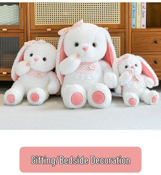 Cute Lop-eared Rabbit Plush Pillow - Soothing Sleep Companion for Kids