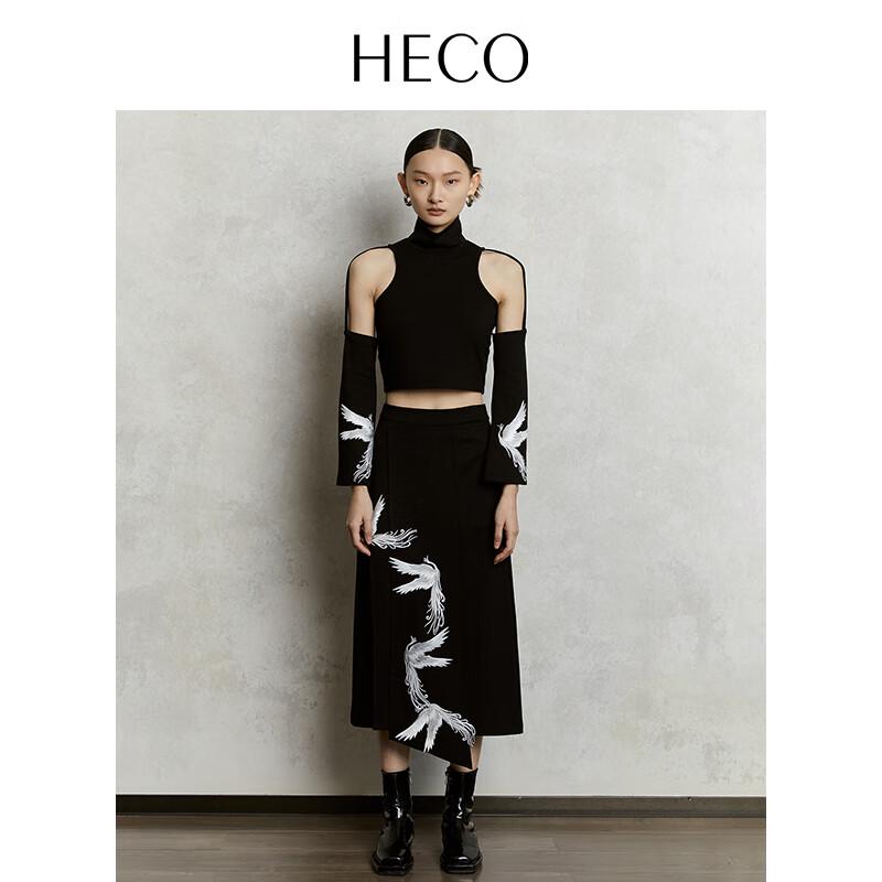 Heco Phoenix Cloud New Chinese Style Top and Skirt Set