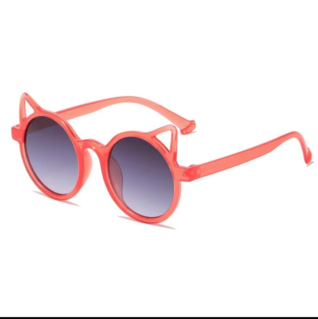 Girls Boys Cute Animal Cartoon Ears Sunglasses Outdoor Sun Protection Children Lovely Vintage Sunglasses Protection Classic Kids